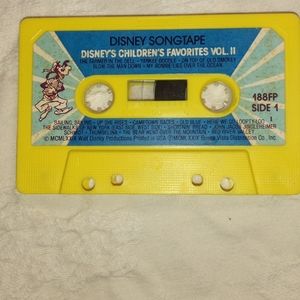 1980s sing along tape Disney